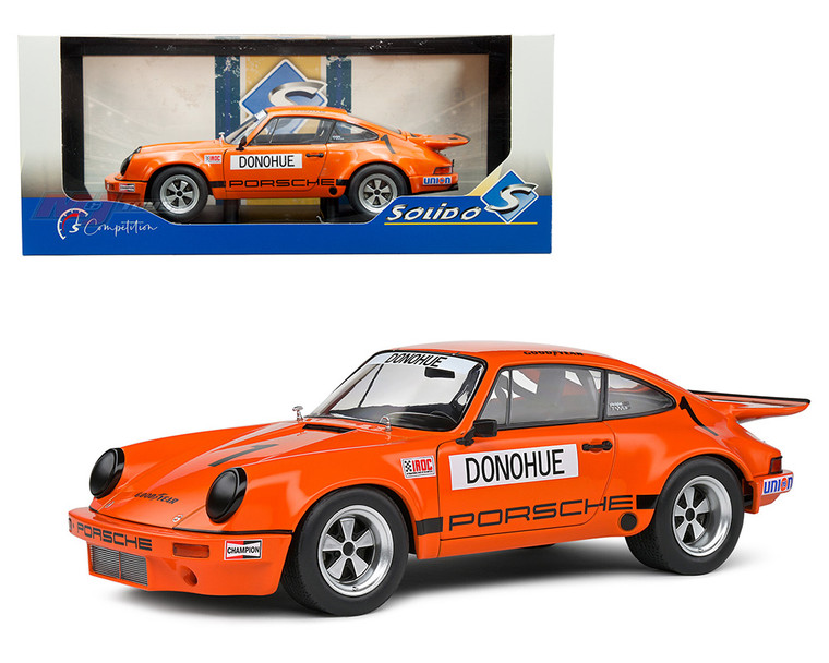 Solido 1:18 1974 Porsche 911 Iroc Daytona #1 Donohue - Competition - Diecast
