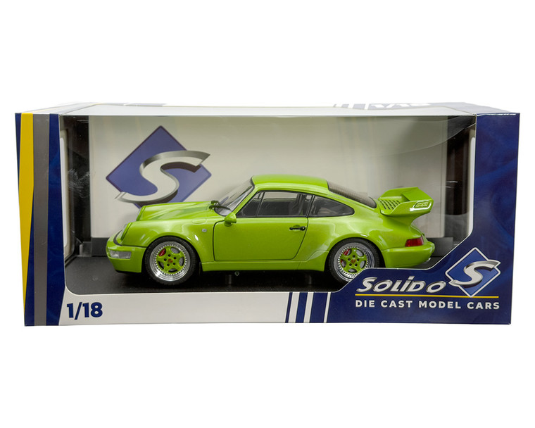 Solido 1:18 1990 Porsche 911(964) Carrera Rs - Green - Diecast