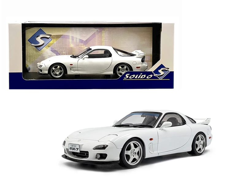 Solido 1:18 1999 Mazda Rx-7 Fd Rs - White - Diecast