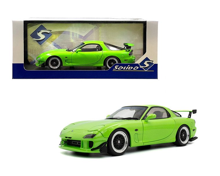 Solido 1:18 1999 Mazda Rx-7 Fd3rs - Green - Diecast