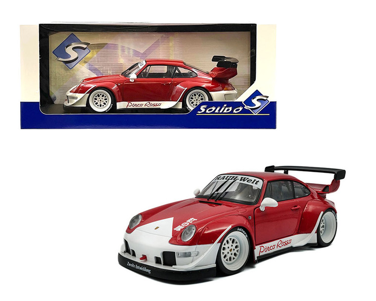 Solido 1:18 2020 Rwb Bodykit Porco Rosso - Red/white - Diecast