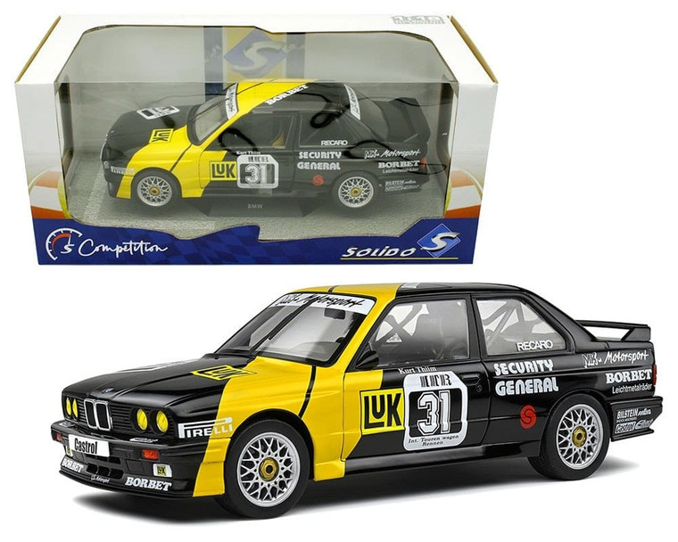 Solido 1:18 Bmw E30 M3 Dtm 1988 #31 K.thiim - Diecast