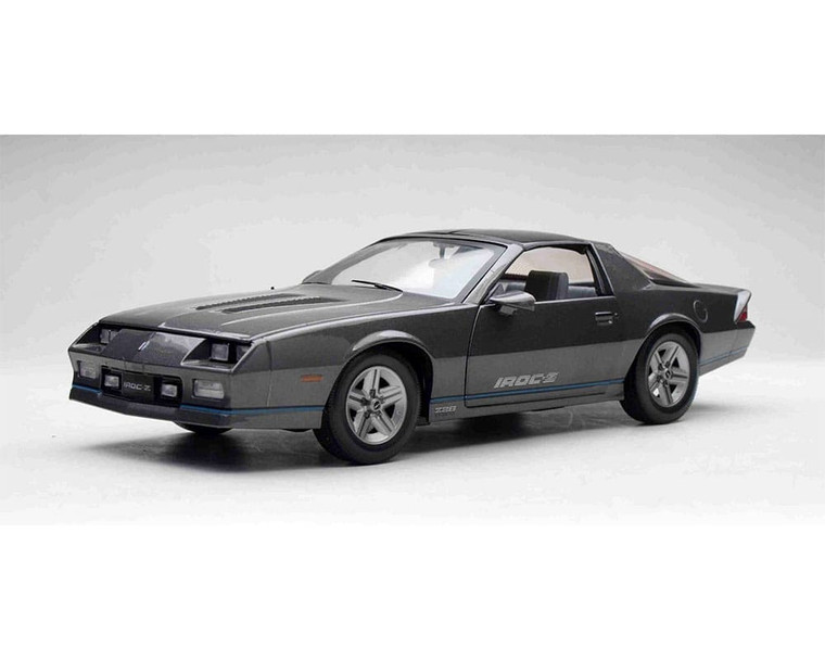 Sun Star 1:18 1985 Chevrolet Camaro Iroc-z (medium Gray) - Diecast