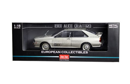 Sunstar 1:18 1981 Audi Quattro Coupe - Diecast