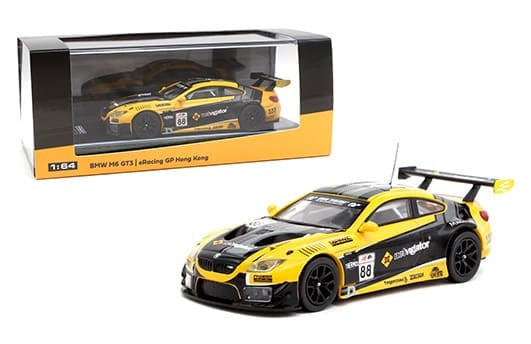 Tarmac Works 1:64 - Bmw M6 Gt3 Eracing Grand Prix Hong Kong #88 - Diecast