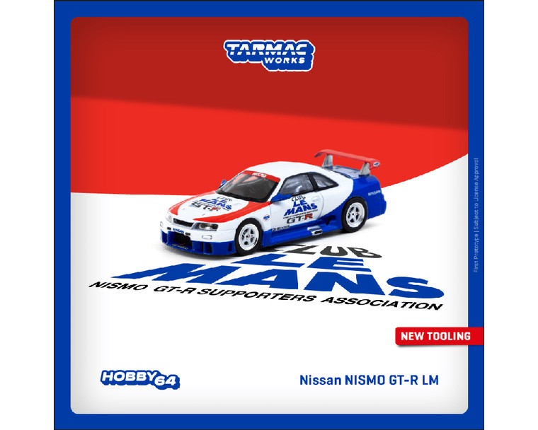 Tarmac Works 1:64 Nissan Nismo Gt-r Lm Test Car- Hobby64 - Diecast