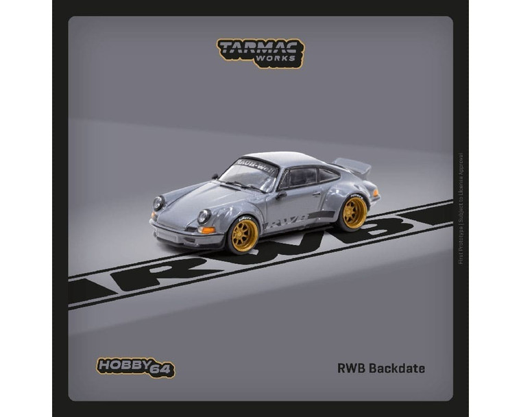 Tarmac Works 1:64 Rwb Backdate Grey - Diecast
