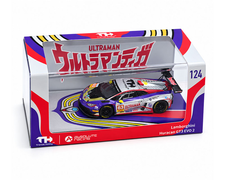 Trends Hobby 1:64 Lamborghini Huracan Gt3 Evo2 Absolute Racing 2026 - Limited Edition - Diecast