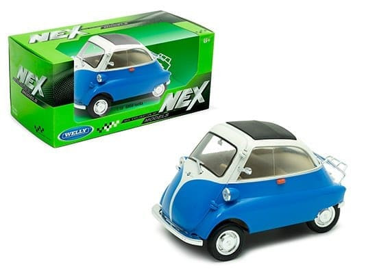 Welly 1:24 Bmw Isetta (blue) - Diecast