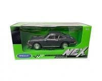 Welly 1:24 Window Box 1964 Porsche 911 (dark Grey) - Diecast