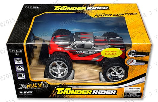 Xq 1:18 Radio Control X Max Off Road Thunder Rider (ready-to-run) - Diecast