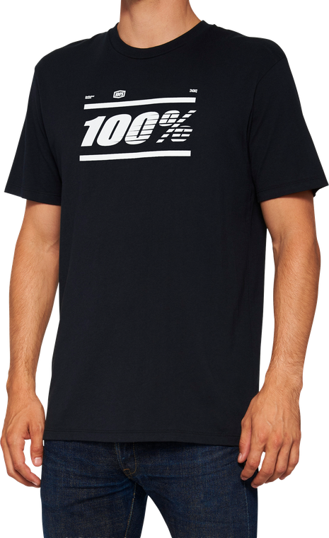 100-percent - Maggiora Ss Tee Black Md - 20145-10002