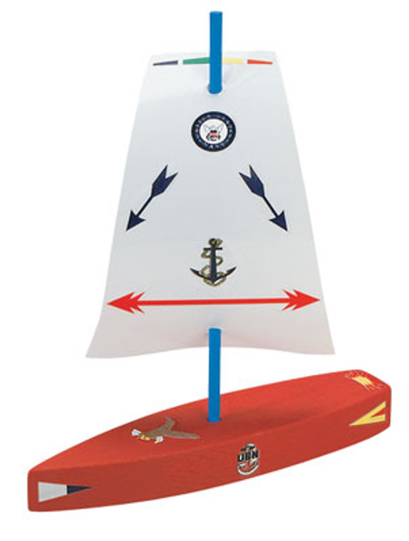 Pine-Pro - 10083 Racing Sailboat Kit - 10083 Pine-Pro - 10083 Racing Sailboat Kit - 10083