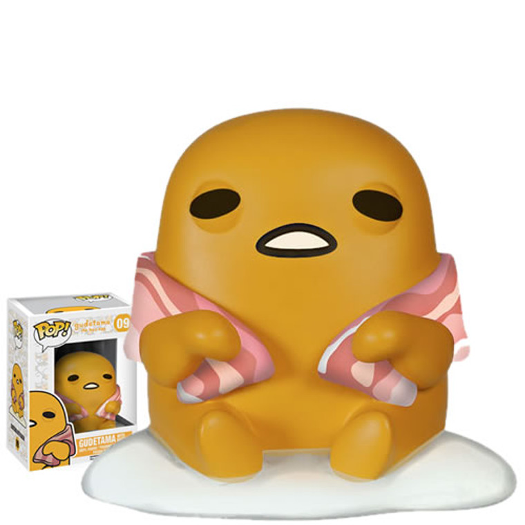 Funko - Pop! Sanrio - Gudetama w/ Bacon - Action Figure