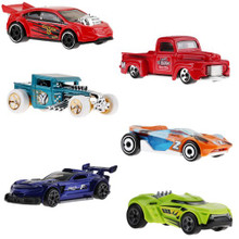 Mattel - 1:64 Scale Diecast - Hot Wheels - ABC Racers - 6 Pack - Active ...