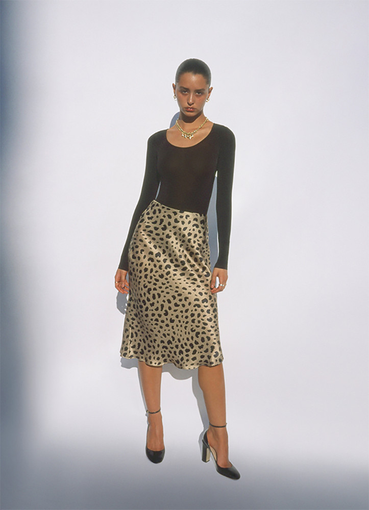 leopard print skirt realisation