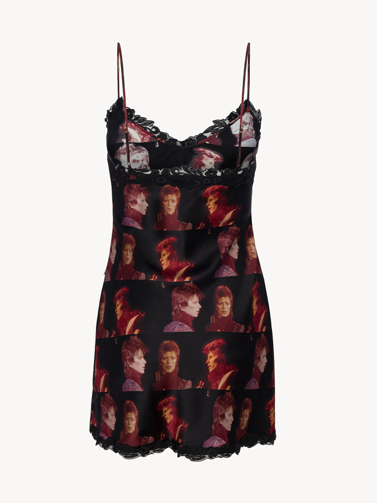 Sukita Slip | David Bowie Silk Mini Dress | Realisation Par