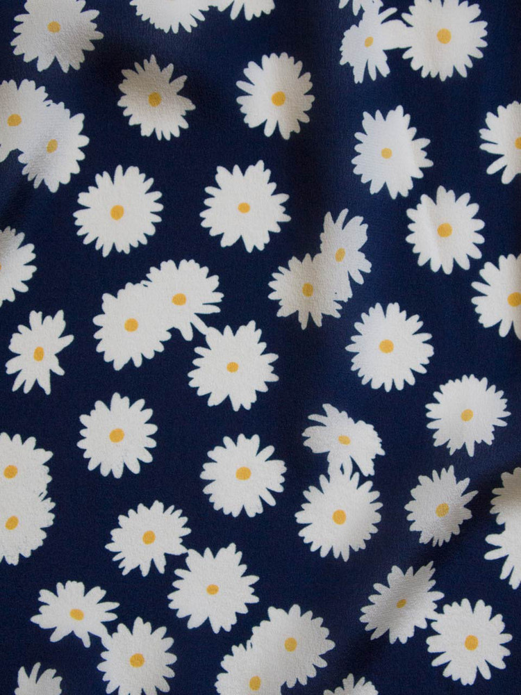 The Valentina Daisy Short Sleeve Wrap Dress | Réalisation Par
