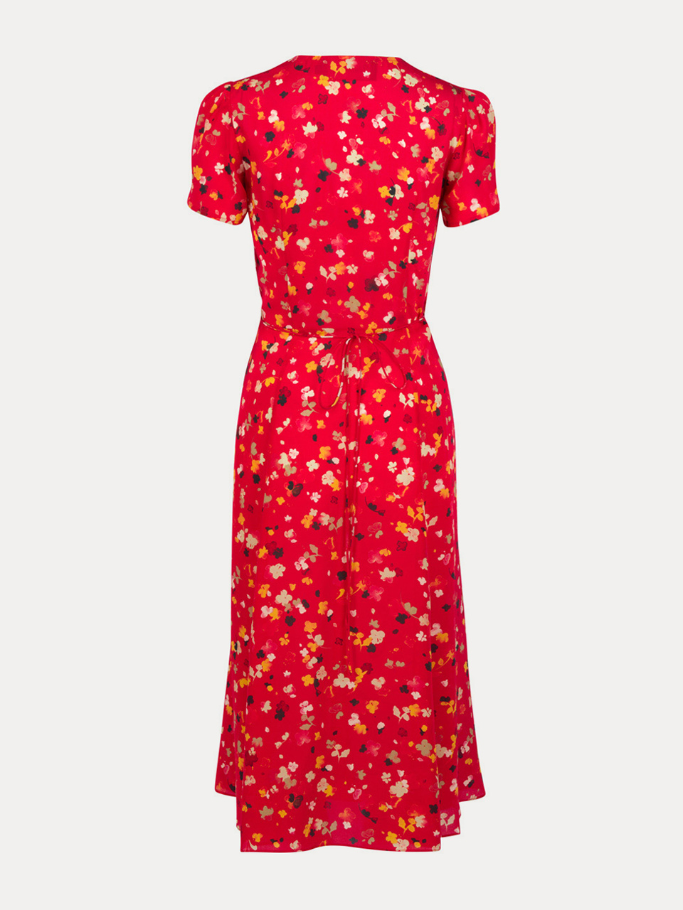 The Teale Rouge Fleur Floral Wrap Midi Dress Realisation Par The Teale Rouge Fleur Floral Wrap Midi Dress Realisation Par