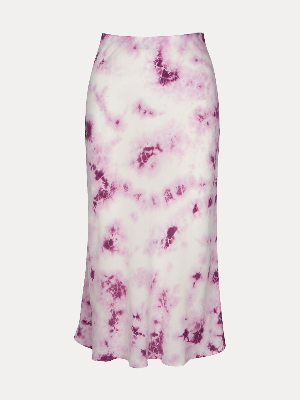 purple slip skirt