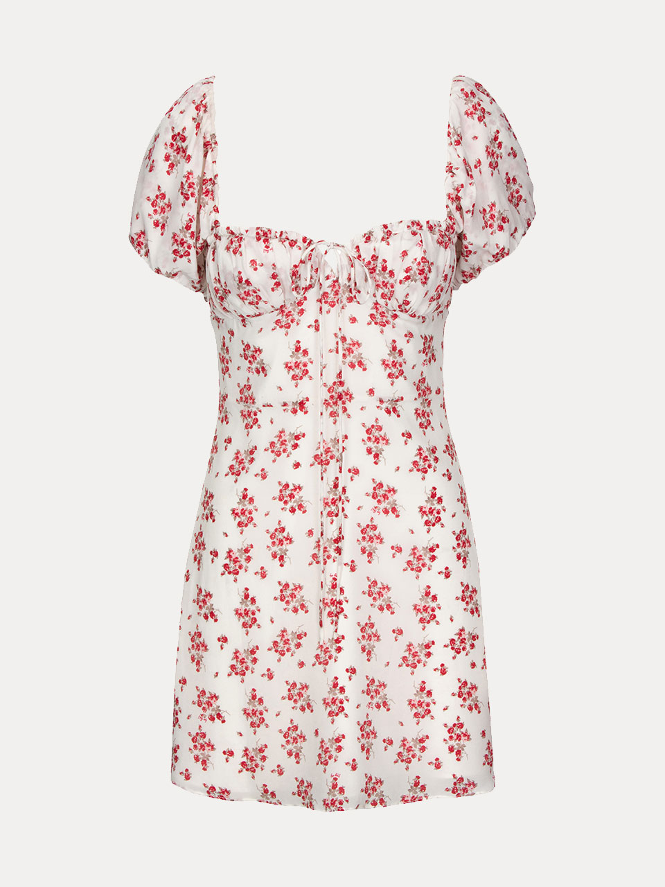 realisation par red floral dress