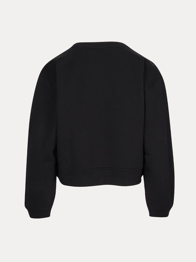 Réal Sweatshirt | Black with White Logo | Réalisation Par