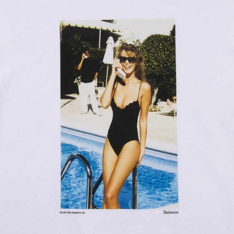 The Poolside Tee - White