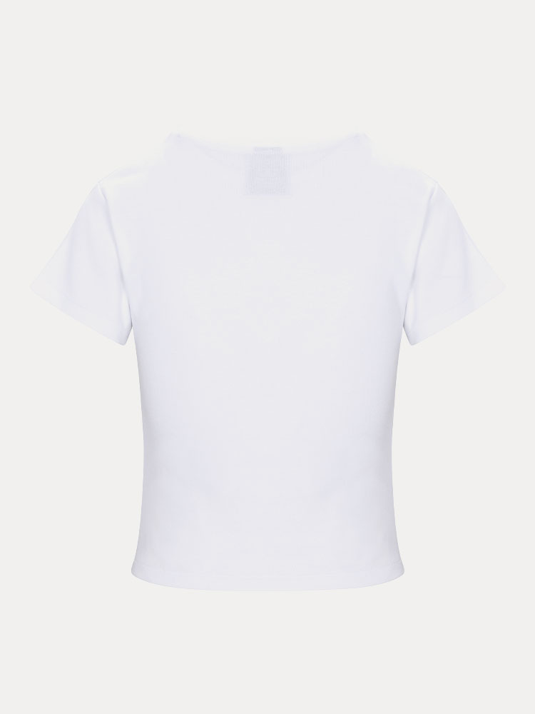 Studio Baby Tee - White
