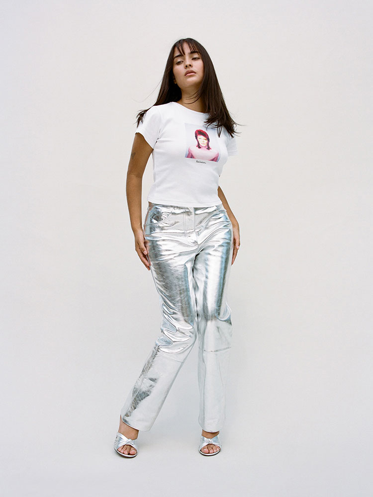 Pin Ups Baby Tee - White 