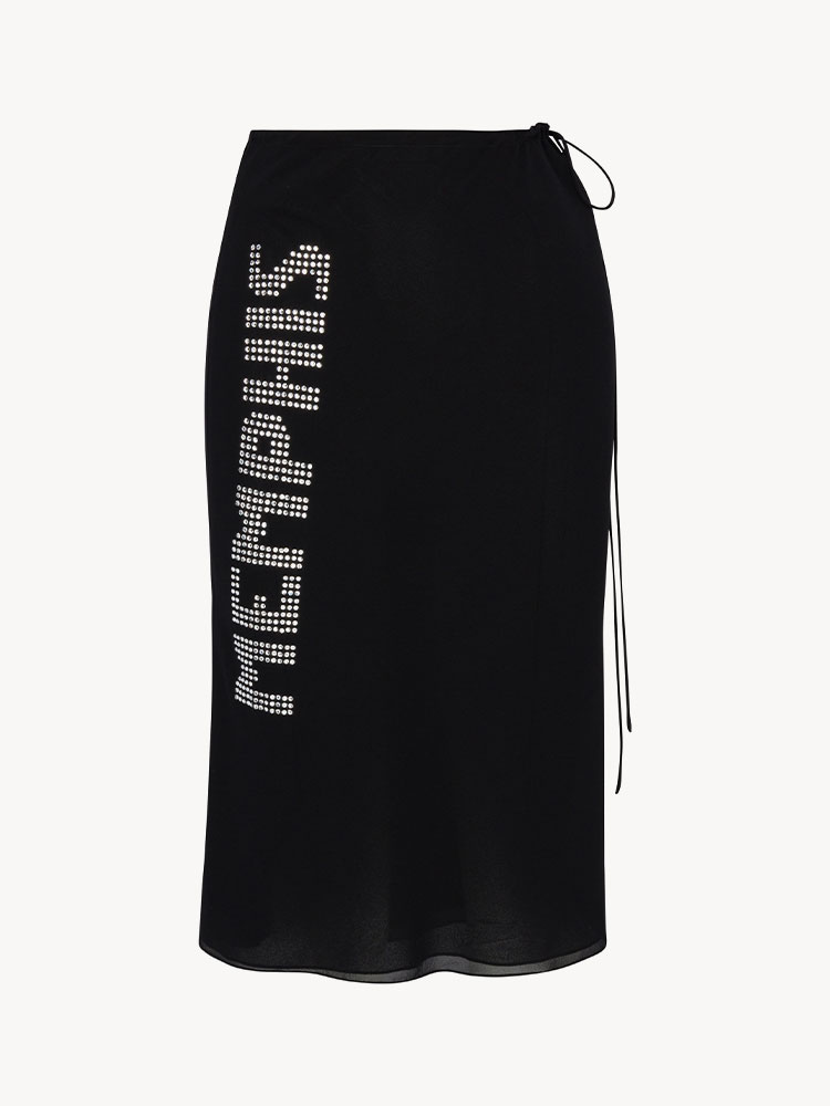 Memphis Viva Las Vegas | Elvis Presley Black Midi Skirt | Réalisation