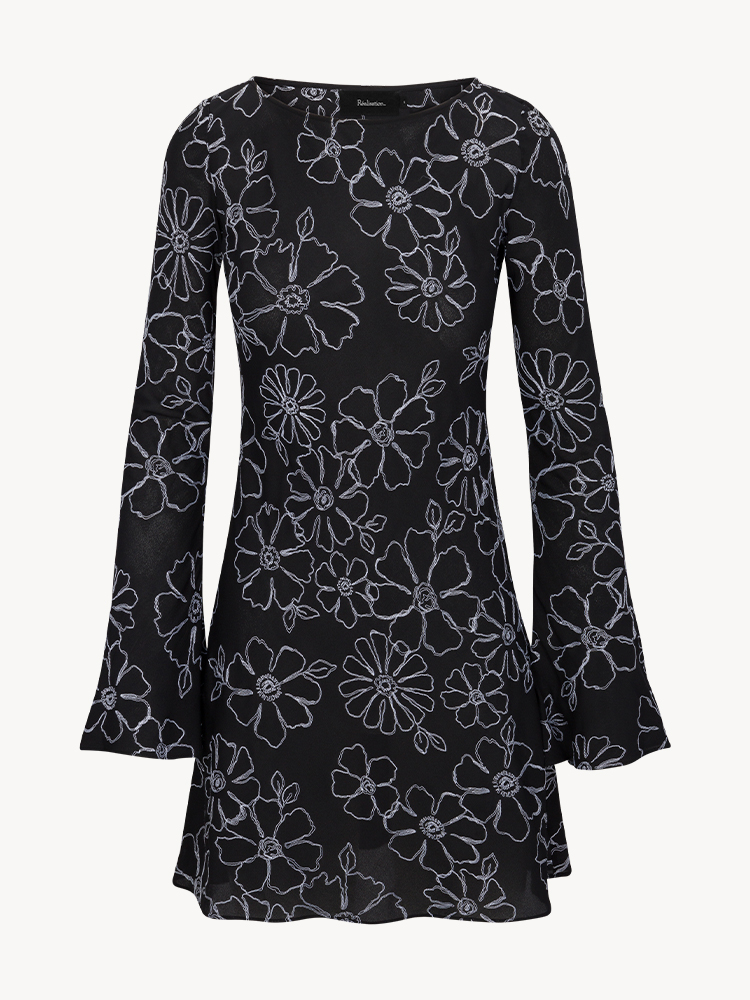 The Brigitte - Embroidered Fleur