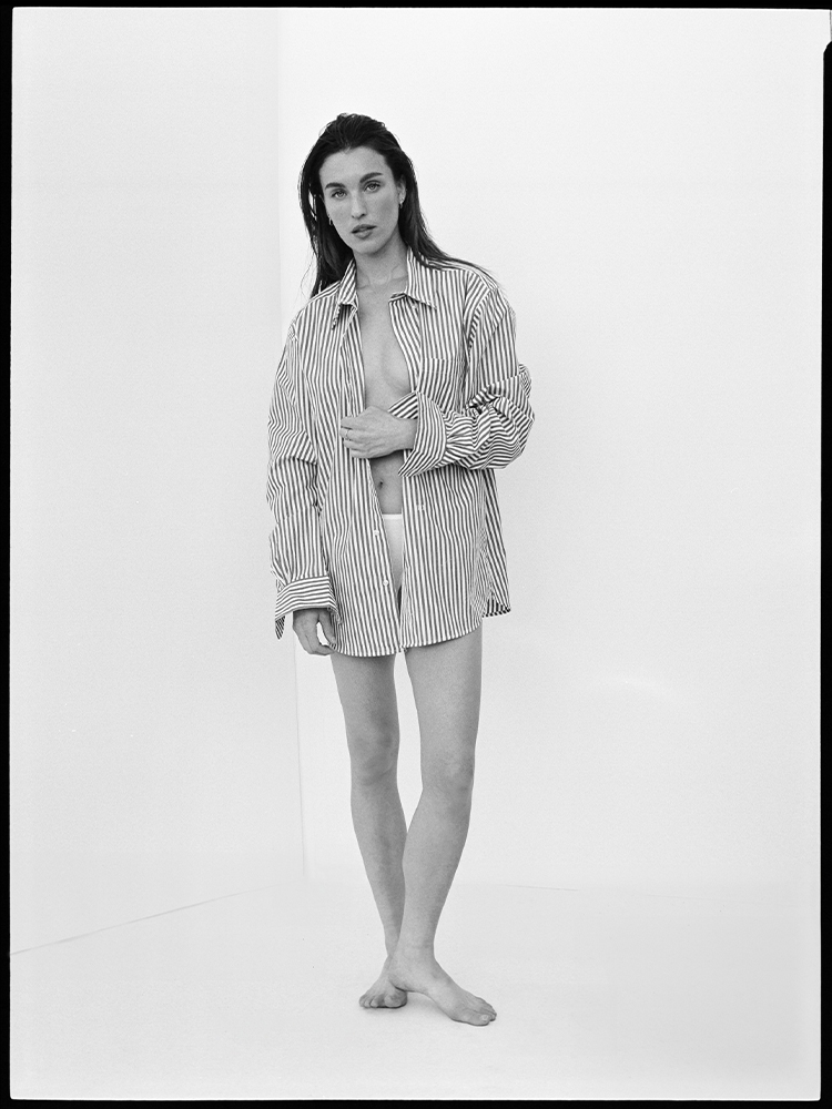 The Anderson - Navy Stripe