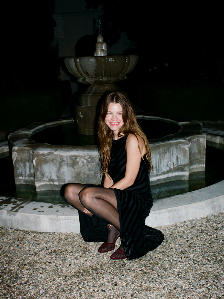 COMING SOON<br>The Romy - Devoré Stripe