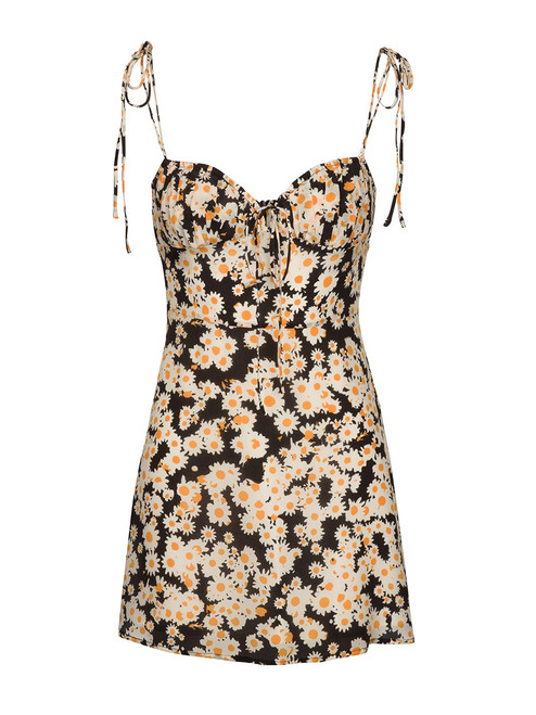 The Devon Flower Power Bustier Dress Realisation Par