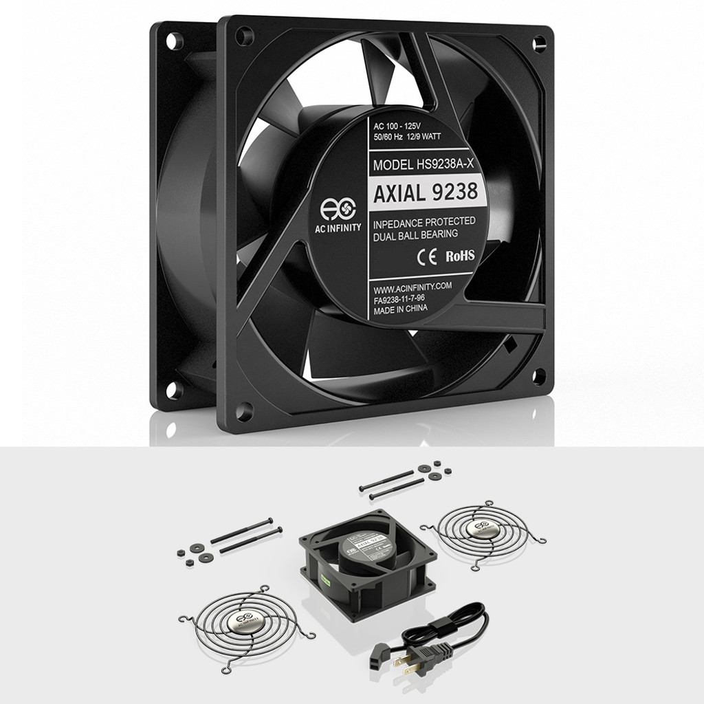 92mm ac axial muffin cooling fan