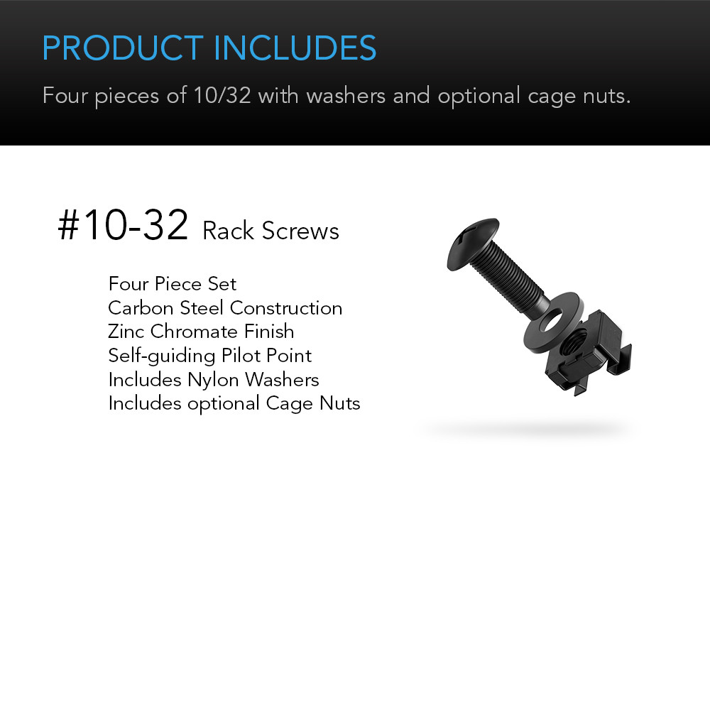 Vented Cantilever 1U Rack Shelf 10