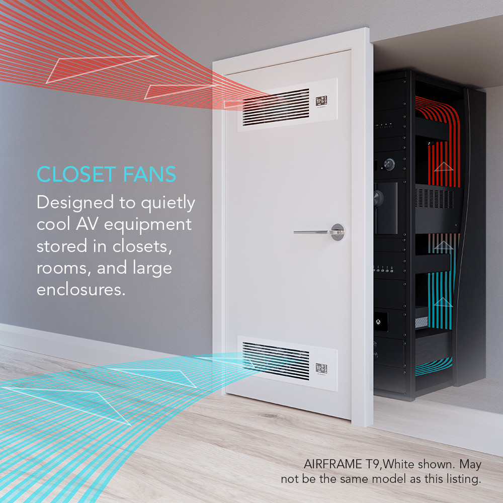 AIRFRAME T7-N, AV Equipment Closet Fan, 17