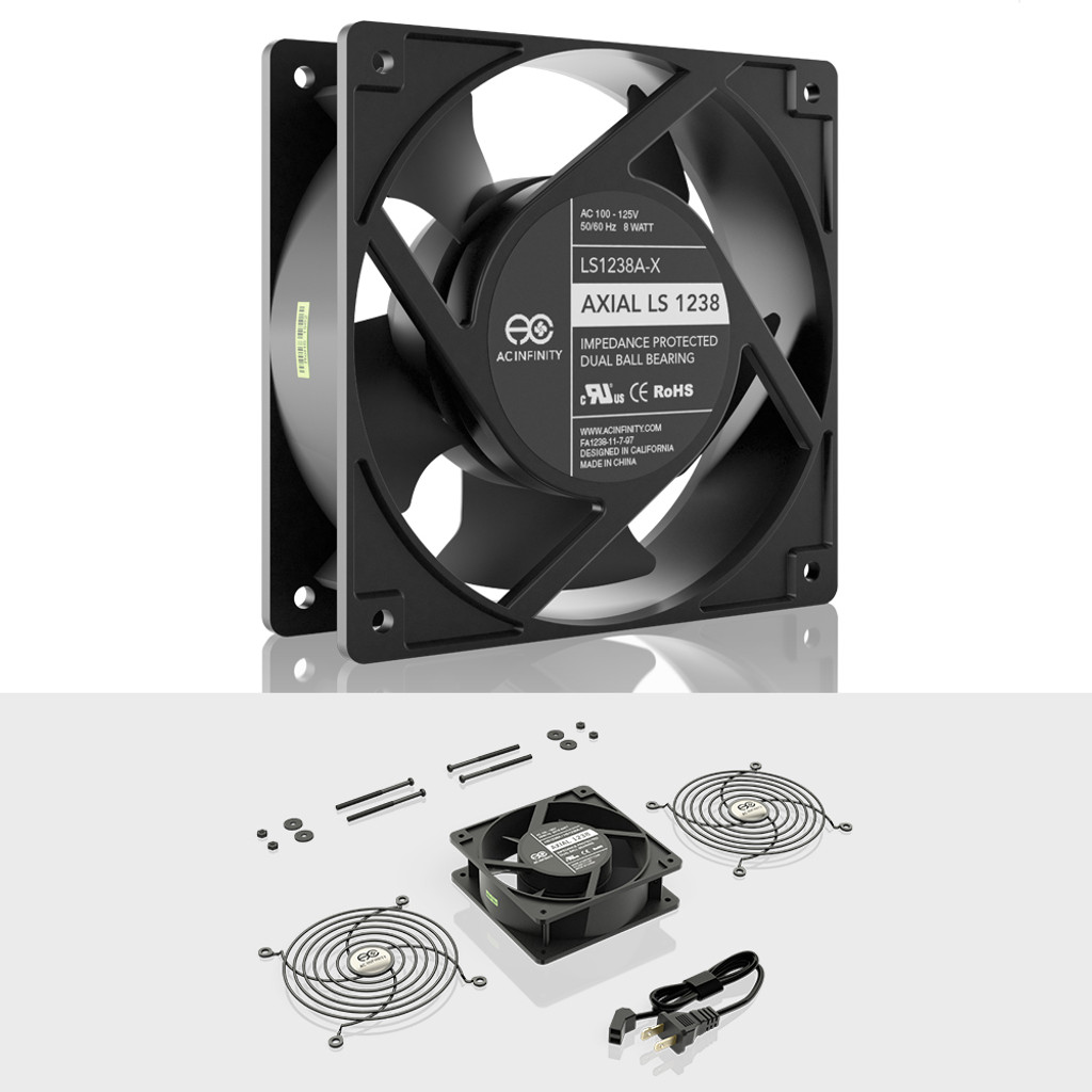 120mm ac axial muffin cooling fan