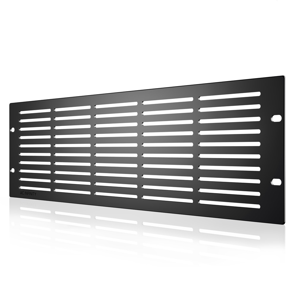 AC INFINITY, HeavyDuty Steel Rack Panel Vented 3U AC Infinity