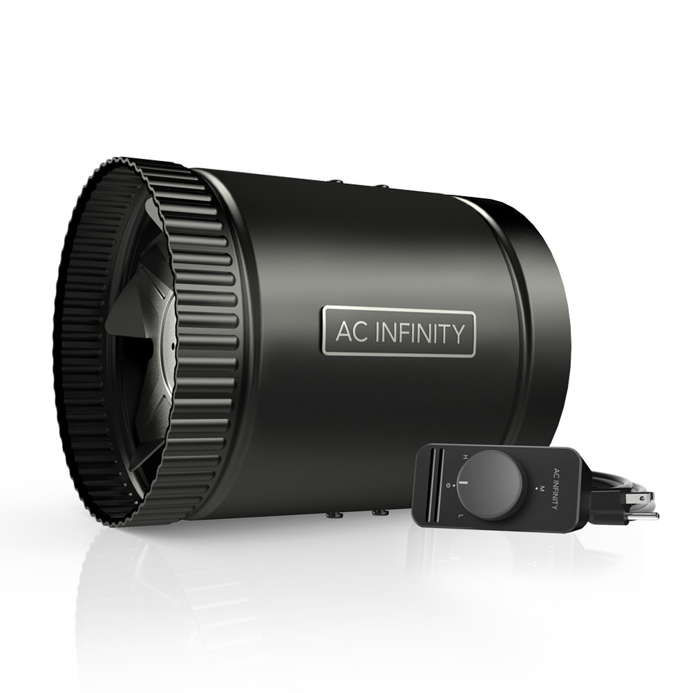 AC Infinity Raxial S6 Inline Booster Duct Fan - Thumbnail 2