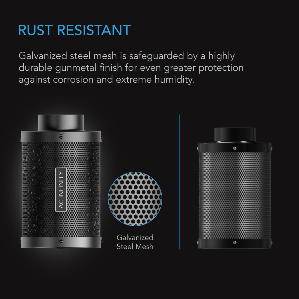 Duct Carbon Filter 12" with Australian Charcoal