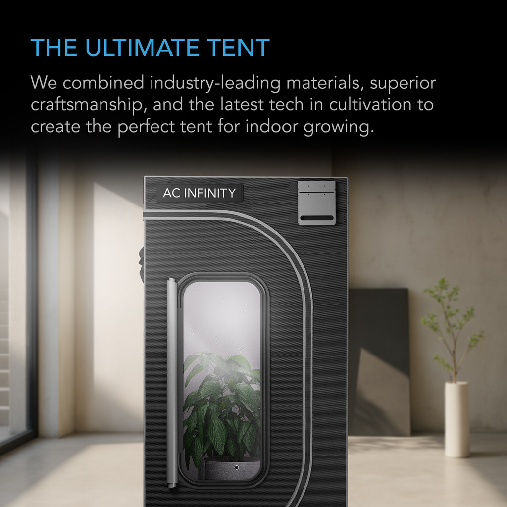 Grow Tent for Indoor Plant Growing, 2000D Oxford Canvas, 36" x 24" x 72"
