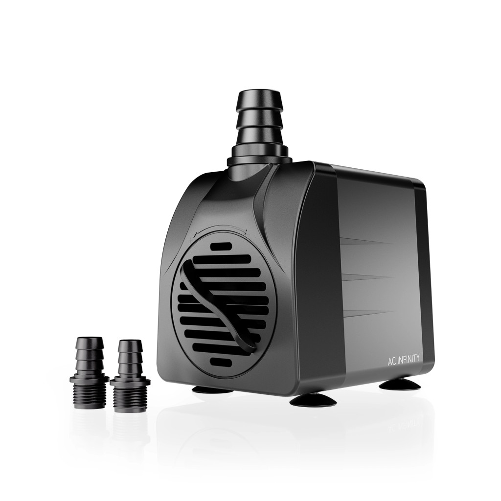 400 GPH Submersible Water Pump (1514 L/H, 20W), Ultra Quiet Fountain Pump with 5 ft. High Lift, 5 ft. Power Cord, for Fish Tanks, Aquariums, Fountains, Statuaries, Ponds, Pools, Hydroponics