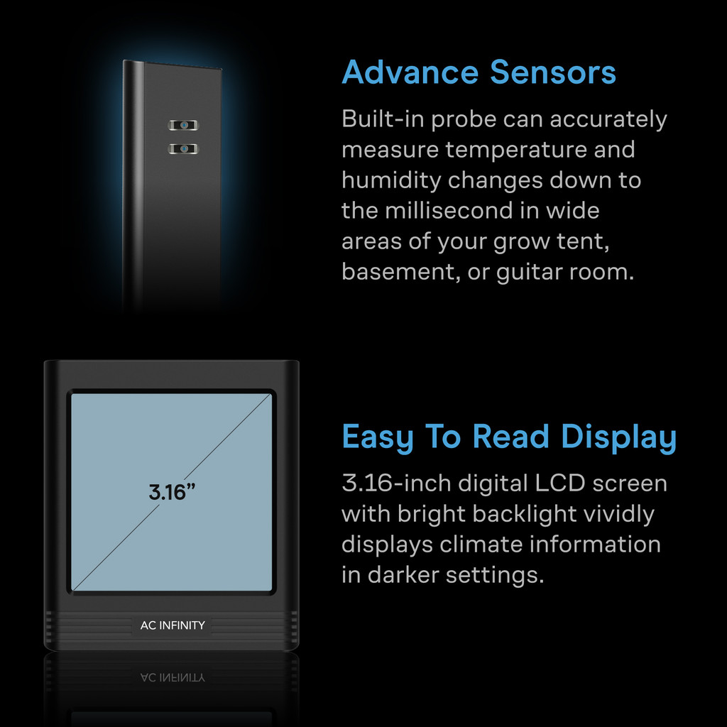 Smart Thermo-Hygrometer B2 with Integrated Sensor