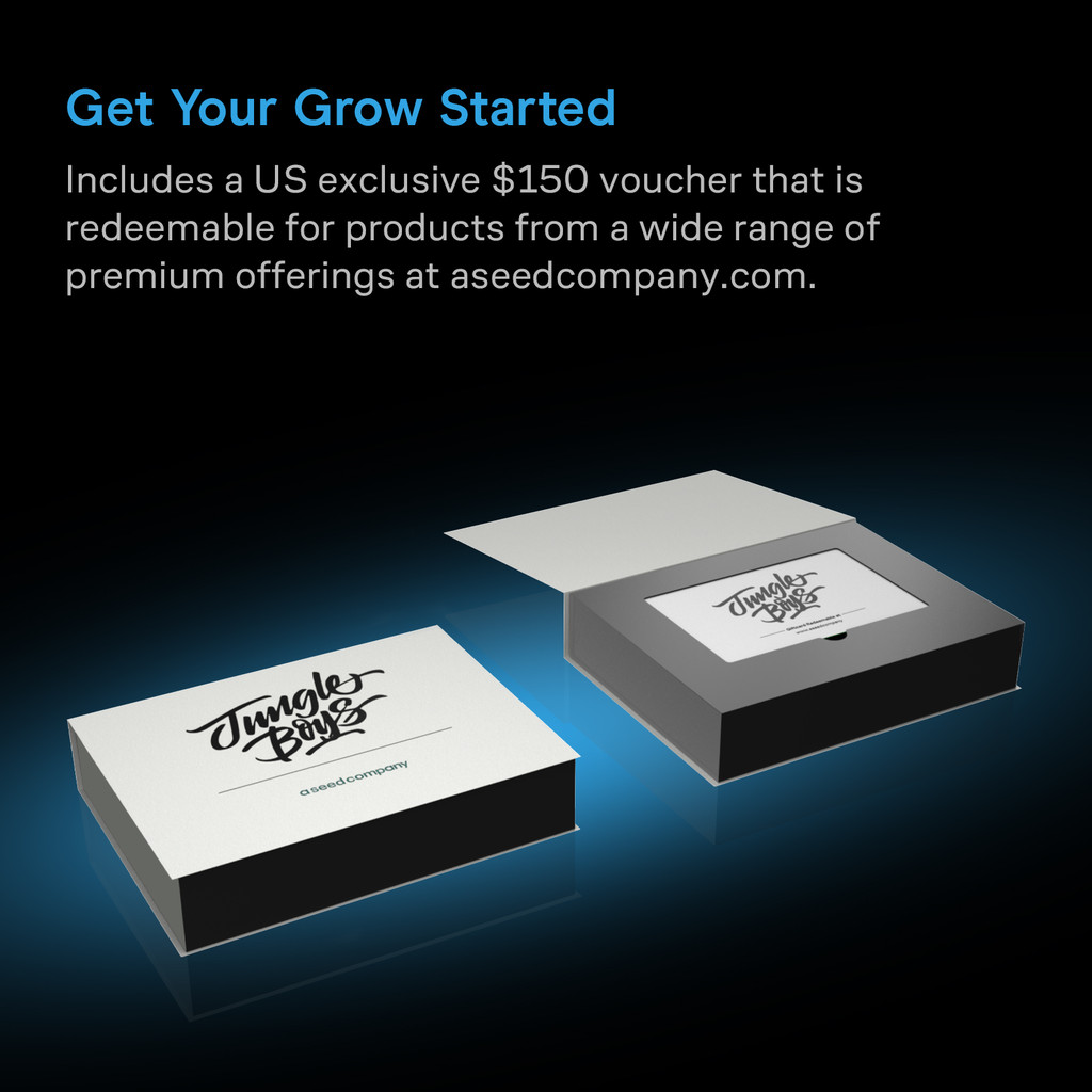 AI Grow Tent System PRO 4x4, Upgraded Lighting and Air Filtration, 4-Plant Kit