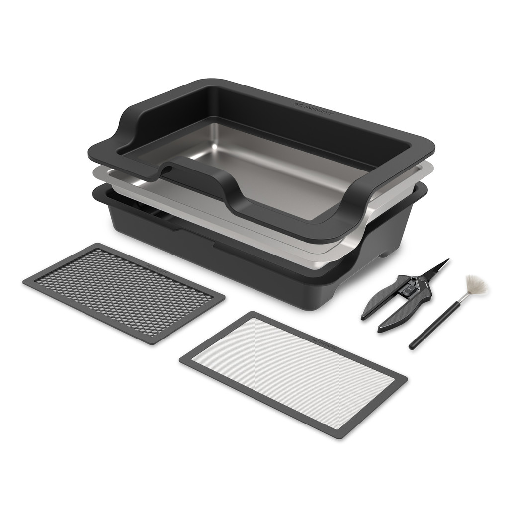 Large Trim Tray System, Interchangeable 3-Tray & 2-Screen Kit