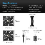 140mm Quiet USB Fan