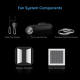 CLOUDWAY T10, Whole House Fan 10" with Temperature Controller