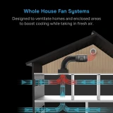 Whole House Fan Systems For Home Ventilation Air Conditioning