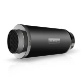 AC-Infinity Inline Duct Silencer 6" Aluminum Noise Reduction Muffler